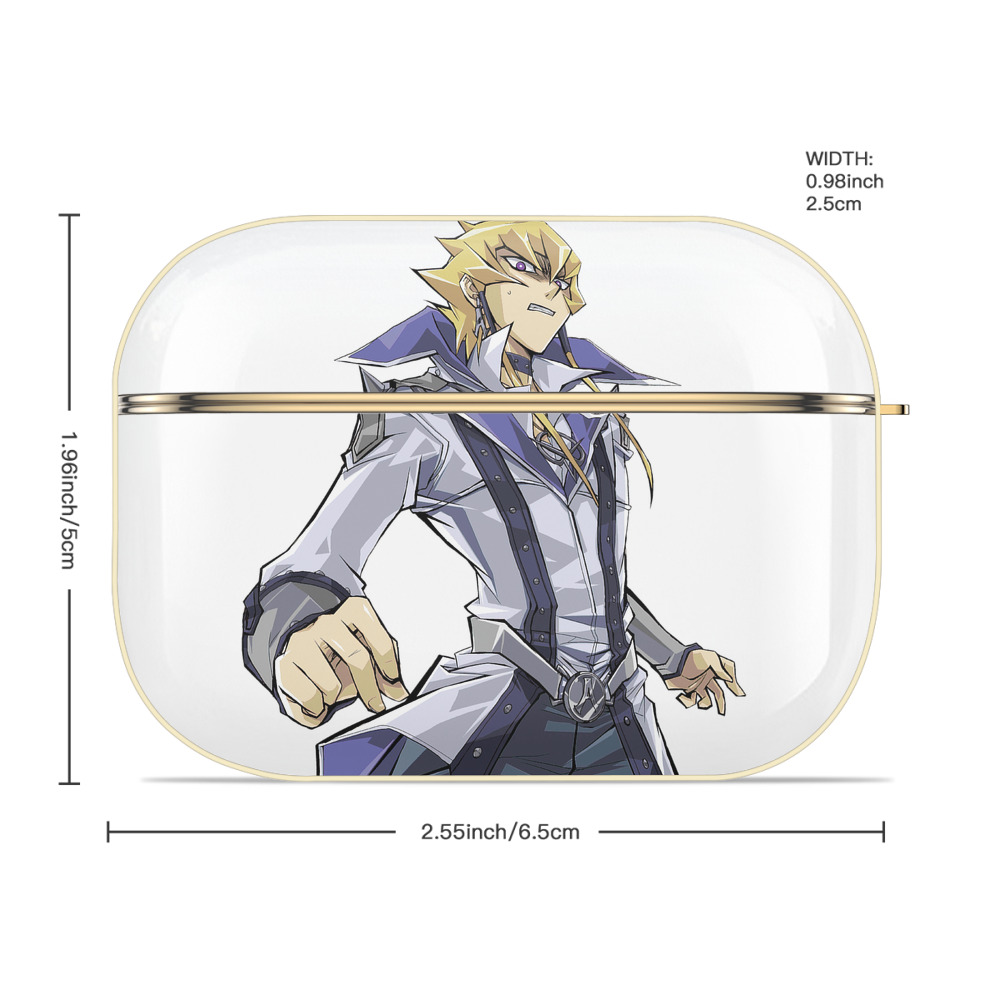 遊☆戯☆王 Yu-Gi-Oh! 【AirPods Pro用】ハードシェル保護ケース｜耐衝撃・防指紋・カラビナ付き商品仕様