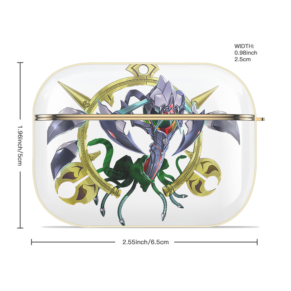 遊☆戯☆王 Yu-Gi-Oh! 【AirPods Pro用】ハードシェル保護ケース｜耐衝撃・防指紋・カラビナ付き商品仕様