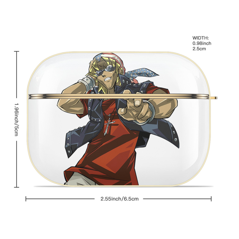 遊☆戯☆王 Yu-Gi-Oh! 【AirPods Pro用】ハードシェル保護ケース｜耐衝撃・防指紋・カラビナ付き商品仕様