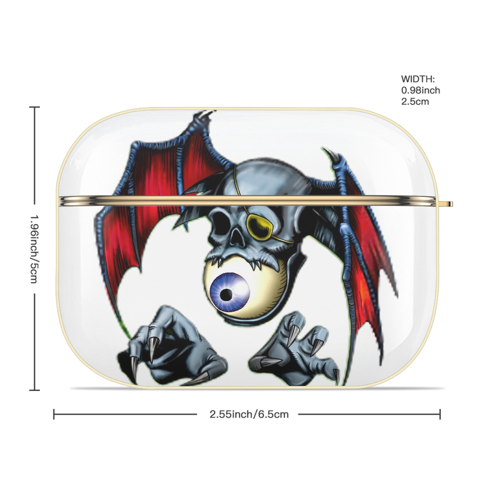 遊☆戯☆王 Yu-Gi-Oh! 【AirPods Pro用】ハードシェル保護ケース｜耐衝撃・防指紋・カラビナ付き商品仕様
