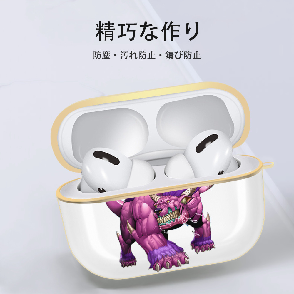 遊☆戯☆王 Yu-Gi-Oh! 【AirPods Pro用】ハードシェル保護ケース｜耐衝撃・防指紋・カラビナ付き商品仕様
