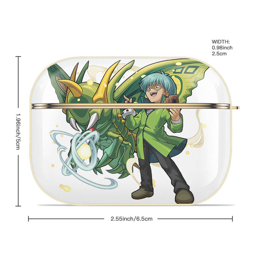 遊☆戯☆王 Yu-Gi-Oh! 【AirPods Pro用】ハードシェル保護ケース｜耐衝撃・防指紋・カラビナ付き商品仕様