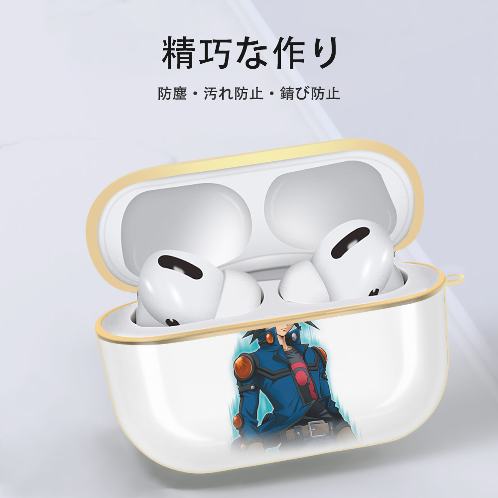 遊☆戯☆王 Yu-Gi-Oh! 【AirPods Pro用】ハードシェル保護ケース｜耐衝撃・防指紋・カラビナ付き商品仕様