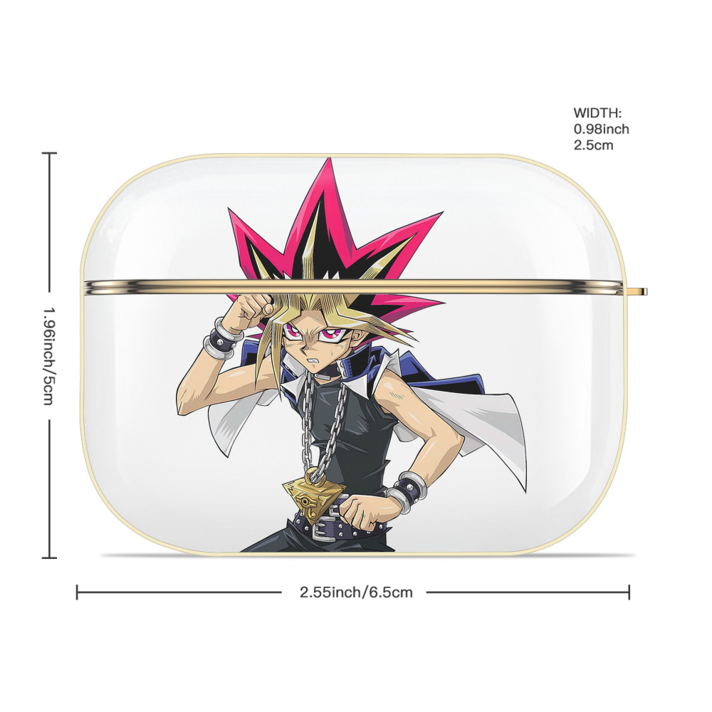 遊☆戯☆王 Yu-Gi-Oh! 【AirPods Pro用】ハードシェル保護ケース｜耐衝撃・防指紋・カラビナ付き商品仕様