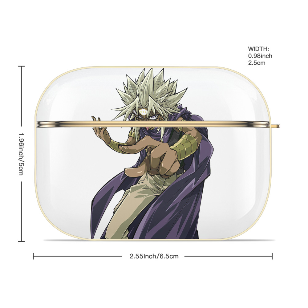 遊☆戯☆王 Yu-Gi-Oh! 【AirPods Pro用】ハードシェル保護ケース｜耐衝撃・防指紋・カラビナ付き商品仕様