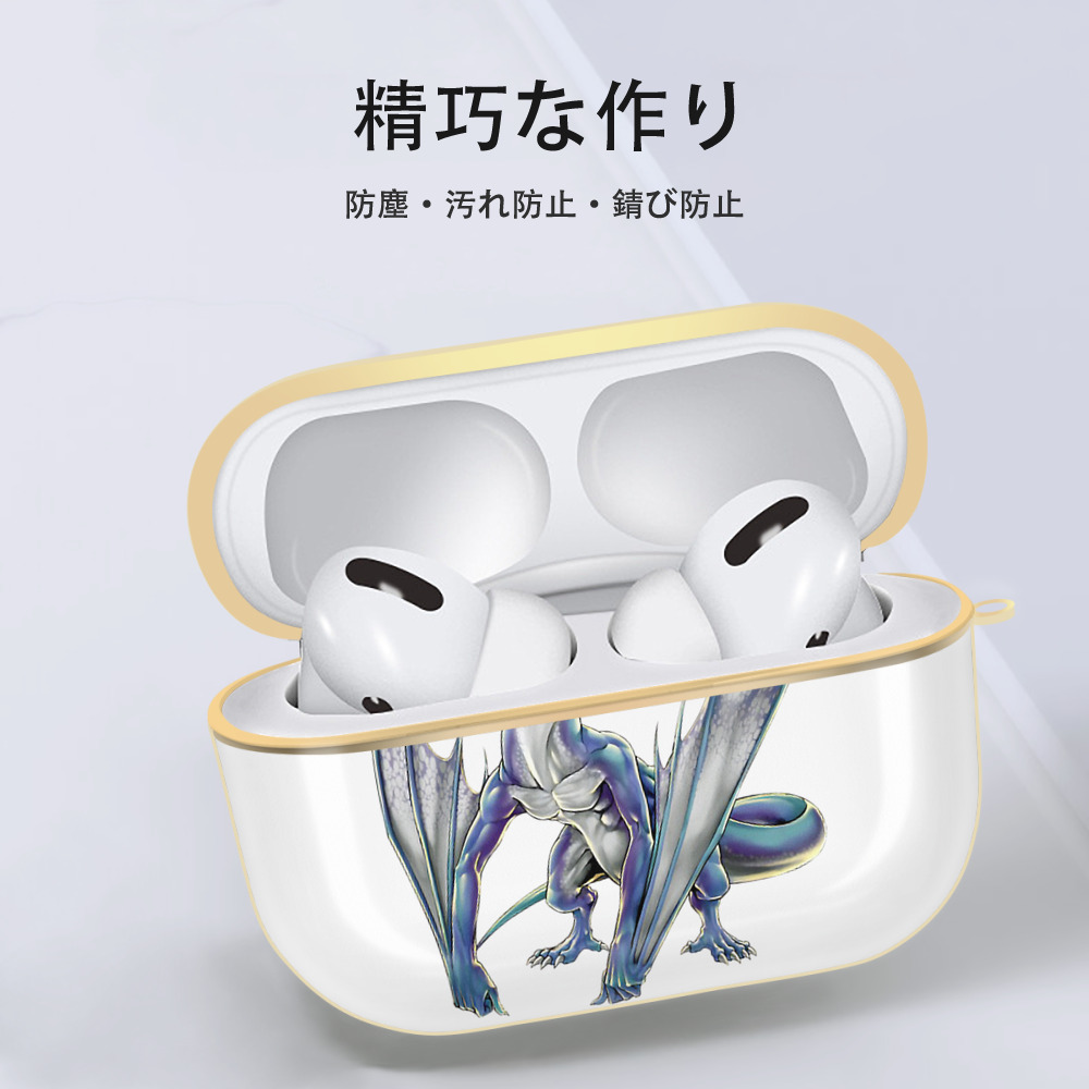 遊☆戯☆王 Yu-Gi-Oh! 【AirPods Pro用】ハードシェル保護ケース｜耐衝撃・防指紋・カラビナ付き商品仕様