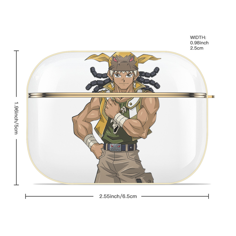 遊☆戯☆王 Yu-Gi-Oh! 【AirPods Pro用】ハードシェル保護ケース｜耐衝撃・防指紋・カラビナ付き商品仕様