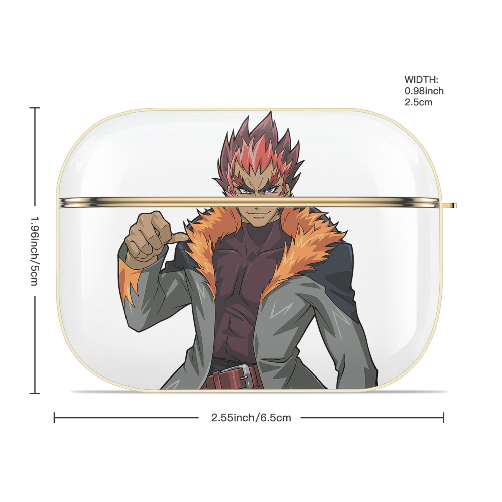 遊☆戯☆王 Yu-Gi-Oh! 【AirPods Pro用】ハードシェル保護ケース｜耐衝撃・防指紋・カラビナ付き商品仕様