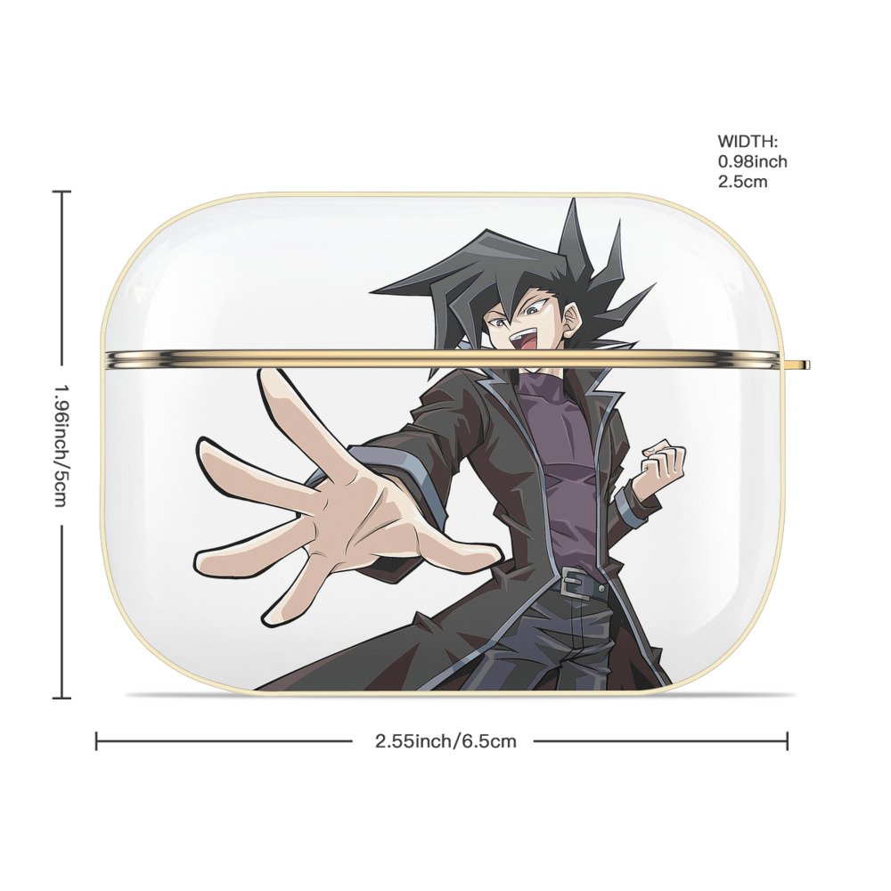 遊☆戯☆王 Yu-Gi-Oh! 【AirPods Pro用】ハードシェル保護ケース｜耐衝撃・防指紋・カラビナ付き商品仕様