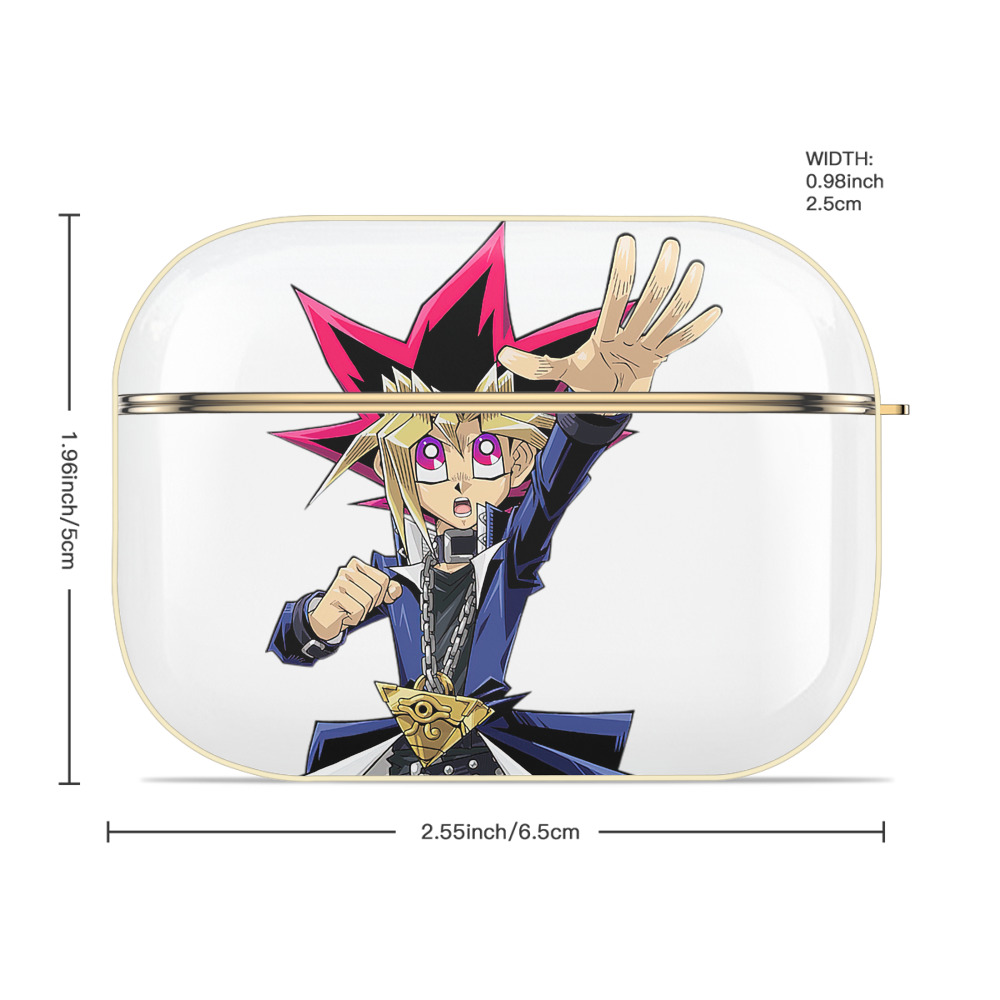 遊☆戯☆王 Yu-Gi-Oh! 【AirPods Pro用】ハードシェル保護ケース｜耐衝撃・防指紋・カラビナ付き商品仕様
