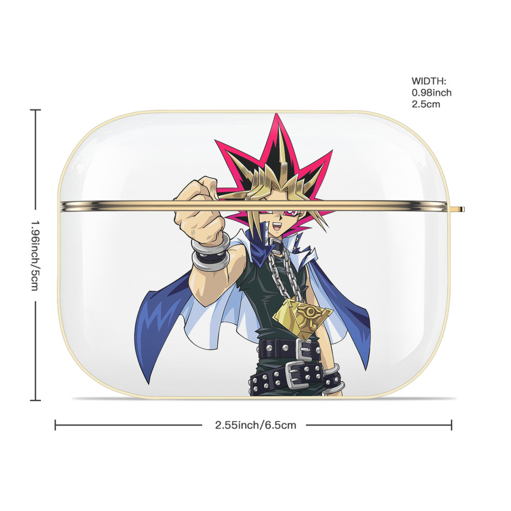 遊☆戯☆王 Yu-Gi-Oh! 【AirPods Pro用】ハードシェル保護ケース｜耐衝撃・防指紋・カラビナ付き商品仕様