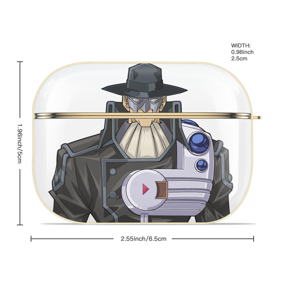遊☆戯☆王 Yu-Gi-Oh! 【AirPods Pro用】ハードシェル保護ケース｜耐衝撃・防指紋・カラビナ付き商品仕様