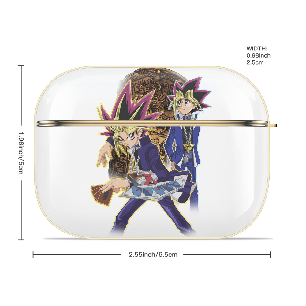 遊☆戯☆王 Yu-Gi-Oh! 【AirPods Pro用】ハードシェル保護ケース｜耐衝撃・防指紋・カラビナ付き商品仕様