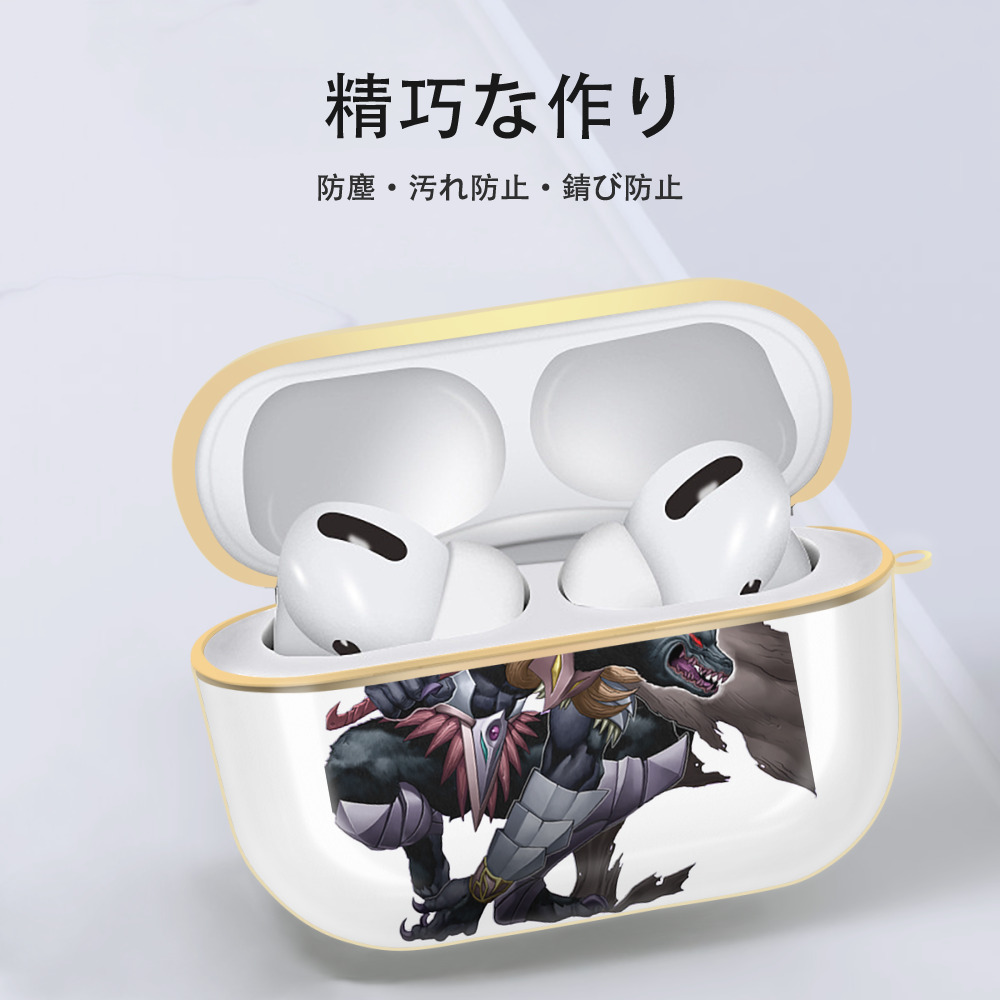 遊☆戯☆王 Yu-Gi-Oh! 【AirPods Pro用】ハードシェル保護ケース｜耐衝撃・防指紋・カラビナ付き商品仕様