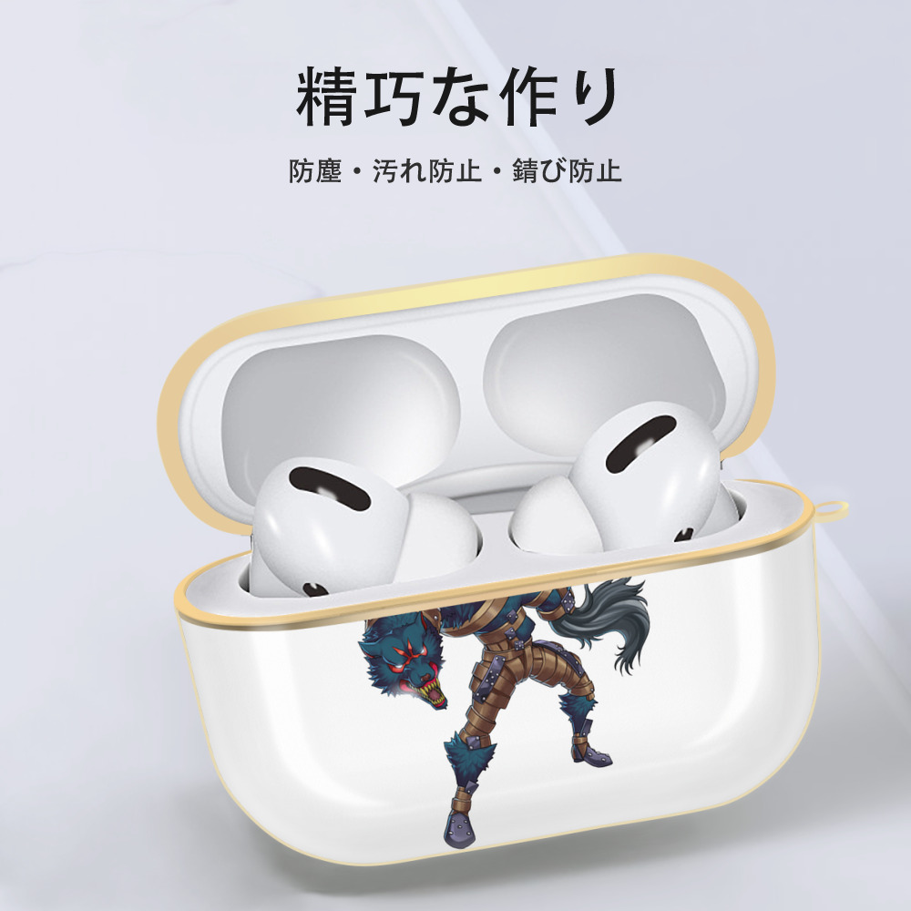 遊☆戯☆王 Yu-Gi-Oh! 【AirPods Pro用】ハードシェル保護ケース｜耐衝撃・防指紋・カラビナ付き商品仕様