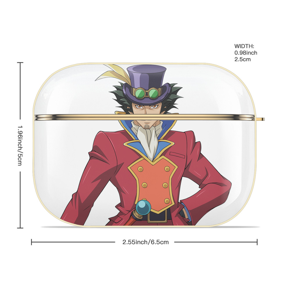 遊☆戯☆王 Yu-Gi-Oh! 【AirPods Pro用】ハードシェル保護ケース｜耐衝撃・防指紋・カラビナ付き商品仕様
