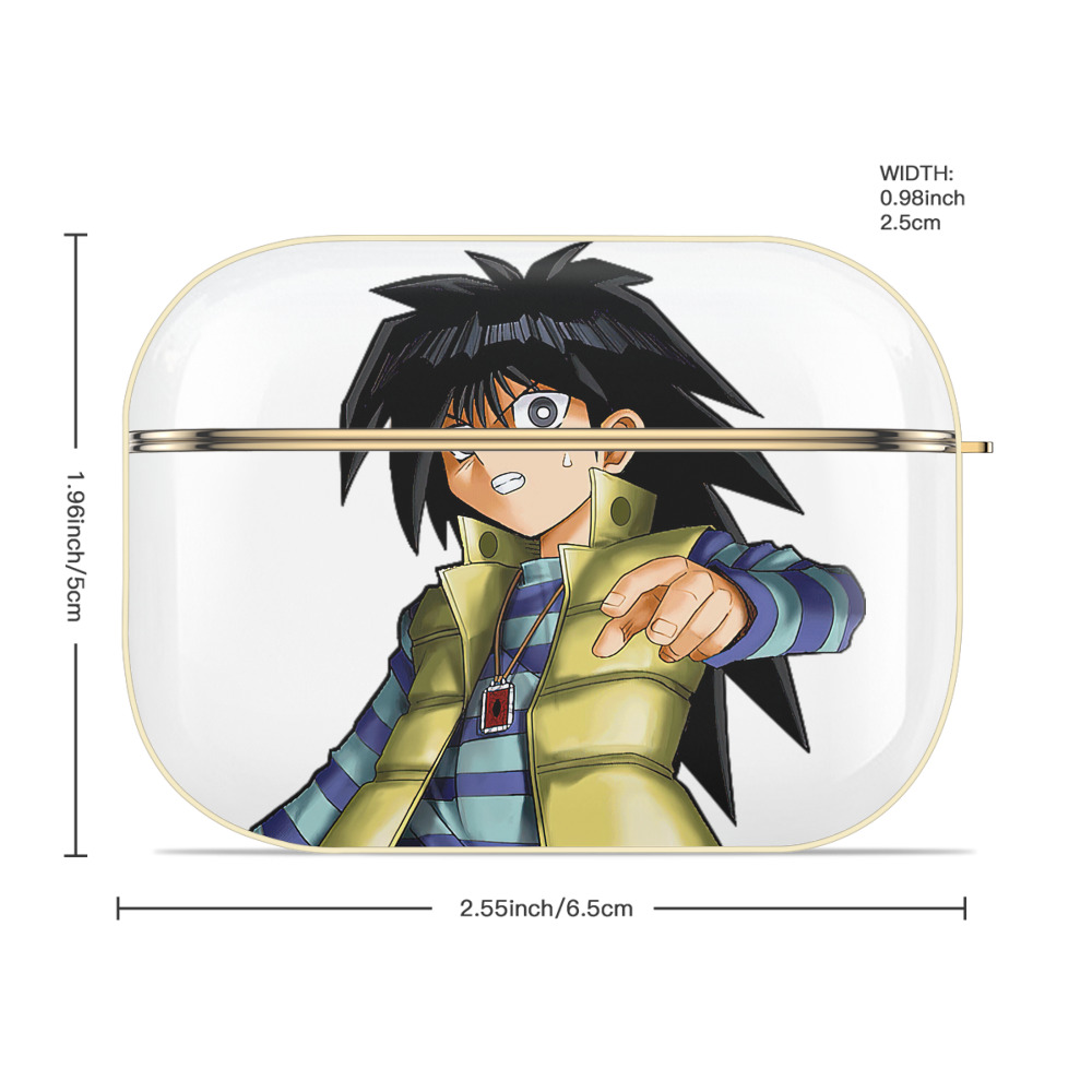 遊☆戯☆王 Yu-Gi-Oh! 【AirPods Pro用】ハードシェル保護ケース｜耐衝撃・防指紋・カラビナ付き商品仕様