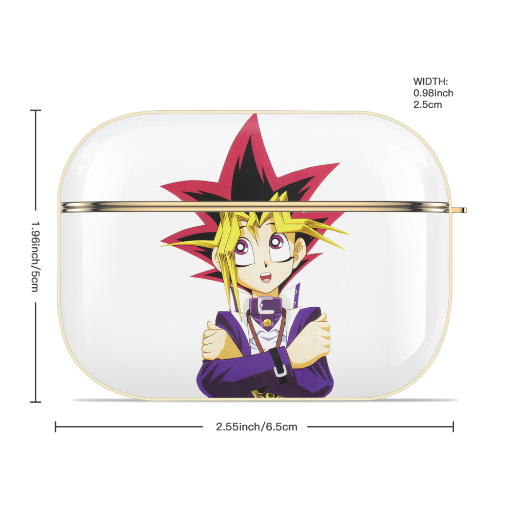 遊☆戯☆王 Yu-Gi-Oh! 【AirPods Pro用】ハードシェル保護ケース｜耐衝撃・防指紋・カラビナ付き商品仕様