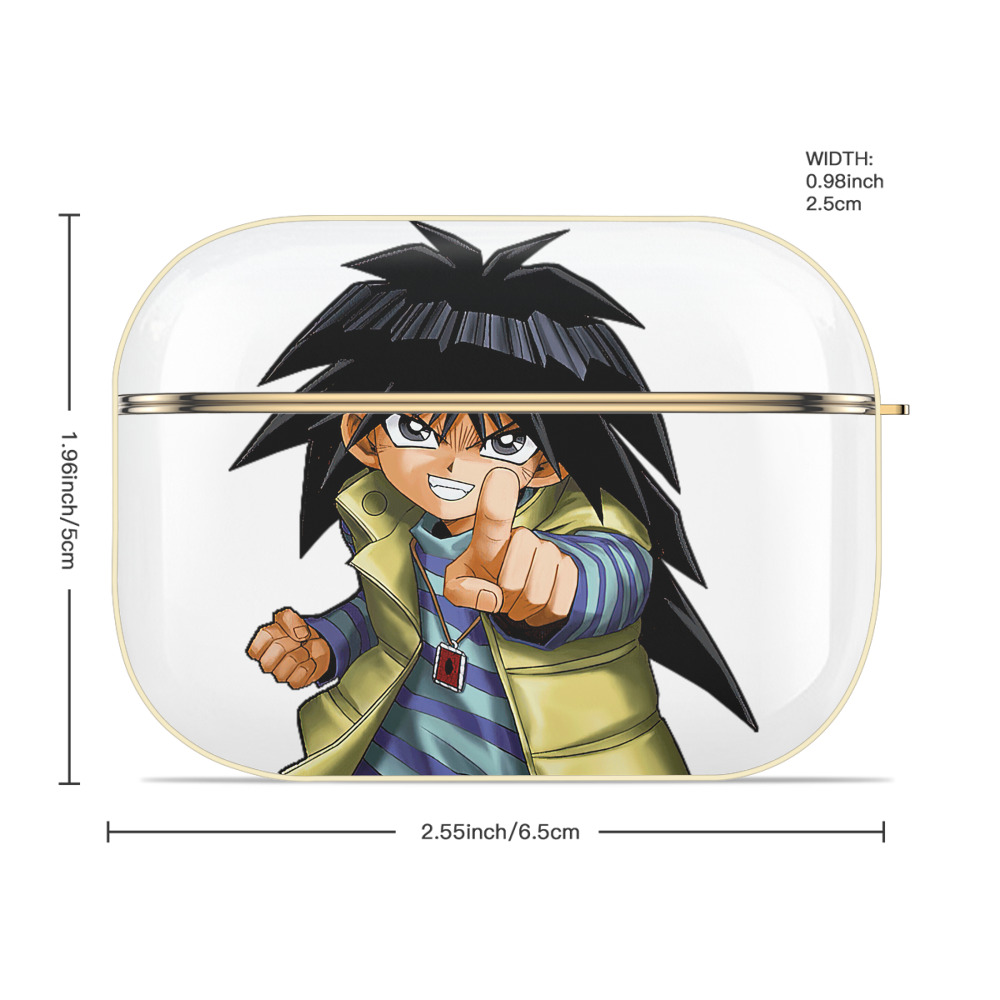 遊☆戯☆王 Yu-Gi-Oh! 【AirPods Pro用】ハードシェル保護ケース｜耐衝撃・防指紋・カラビナ付き商品仕様