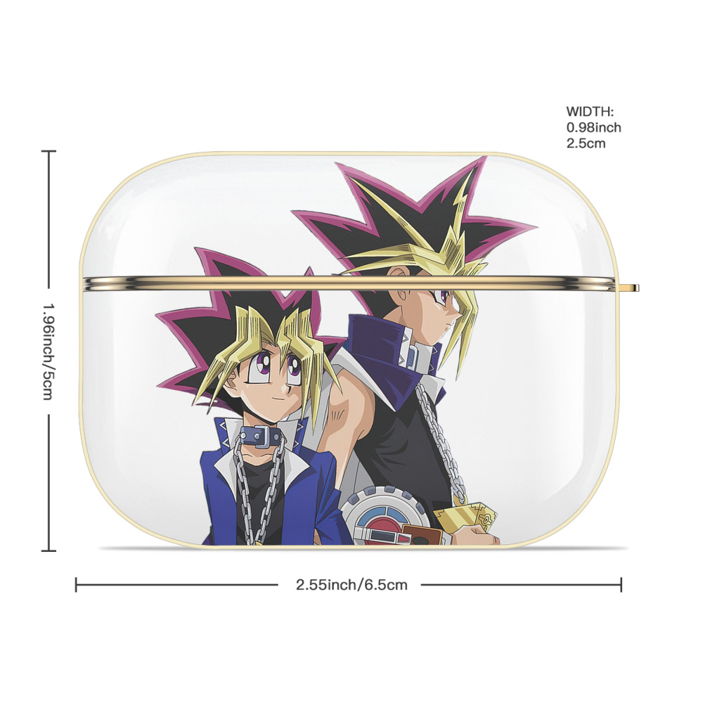 遊☆戯☆王 Yu-Gi-Oh! 【AirPods Pro用】ハードシェル保護ケース｜耐衝撃・防指紋・カラビナ付き商品仕様