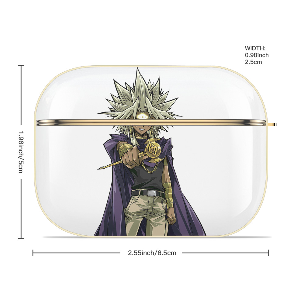 遊☆戯☆王 Yu-Gi-Oh! 【AirPods Pro用】ハードシェル保護ケース｜耐衝撃・防指紋・カラビナ付き商品仕様