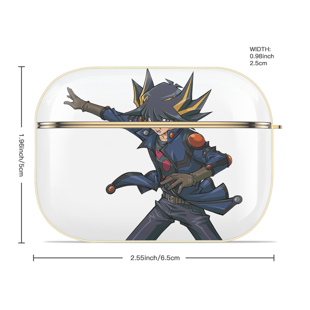 遊☆戯☆王 Yu-Gi-Oh! 【AirPods Pro用】ハードシェル保護ケース｜耐衝撃・防指紋・カラビナ付き商品仕様