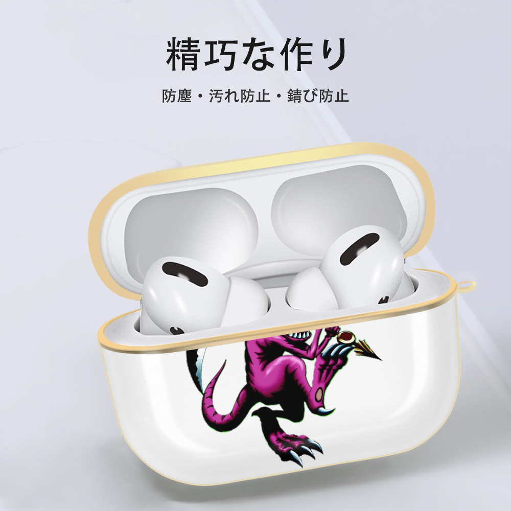 遊☆戯☆王 Yu-Gi-Oh! 【AirPods Pro用】ハードシェル保護ケース｜耐衝撃・防指紋・カラビナ付き商品仕様