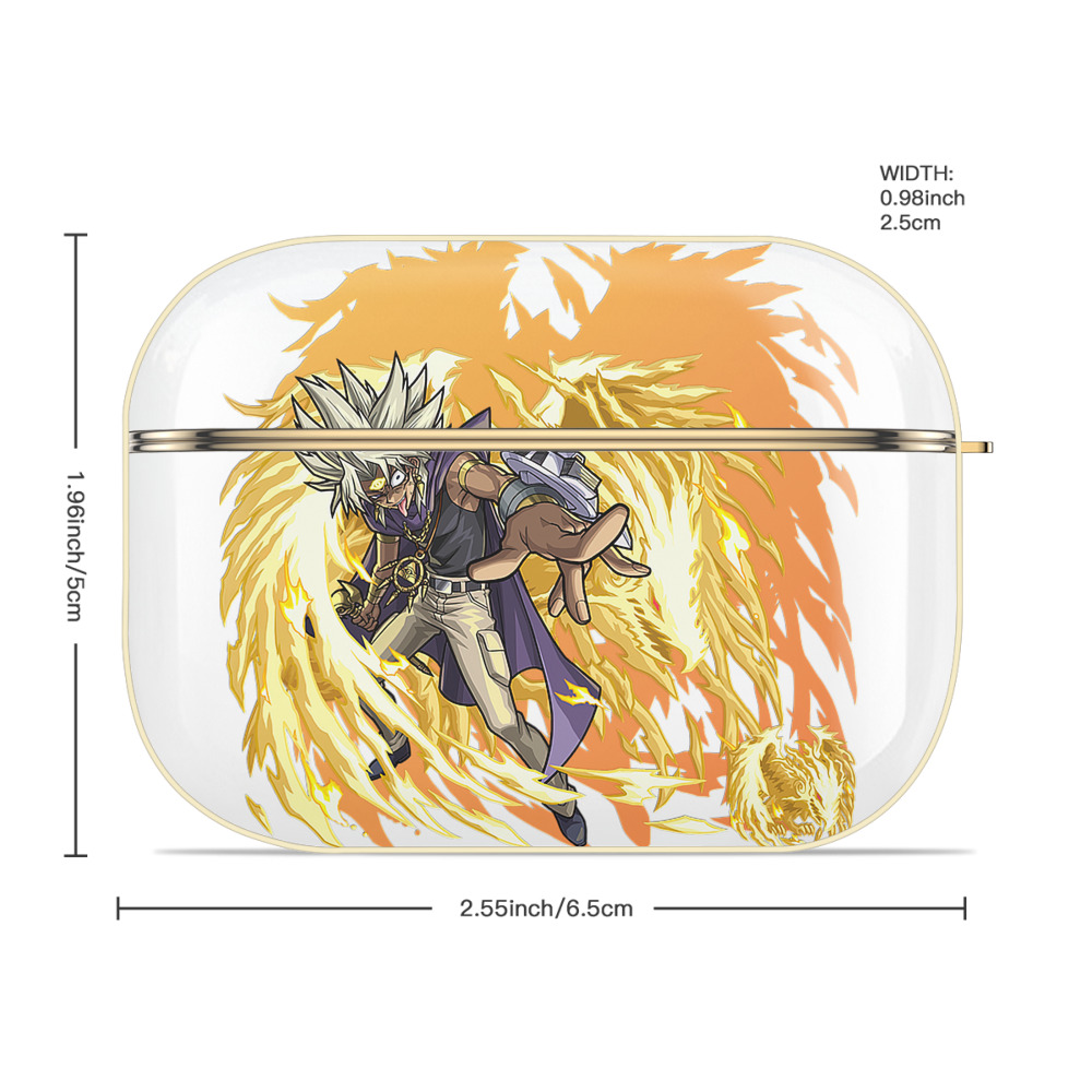 遊☆戯☆王 Yu-Gi-Oh! 【AirPods Pro用】ハードシェル保護ケース｜耐衝撃・防指紋・カラビナ付き商品仕様