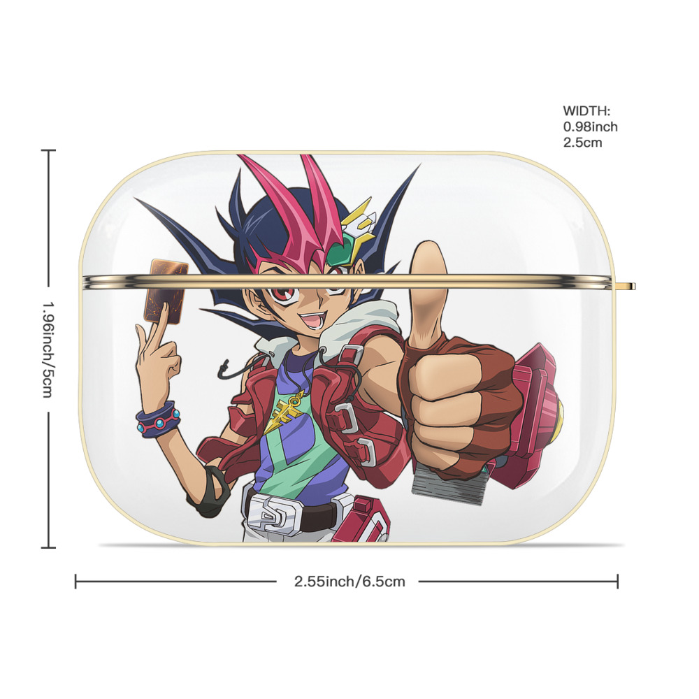 遊☆戯☆王 Yu-Gi-Oh! 【AirPods Pro用】ハードシェル保護ケース｜耐衝撃・防指紋・カラビナ付き商品仕様