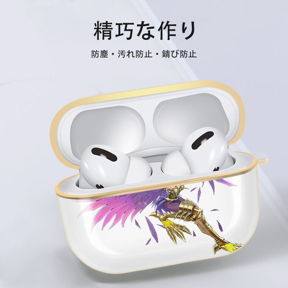 遊☆戯☆王 Yu-Gi-Oh! 【AirPods Pro用】ハードシェル保護ケース｜耐衝撃・防指紋・カラビナ付き商品仕様