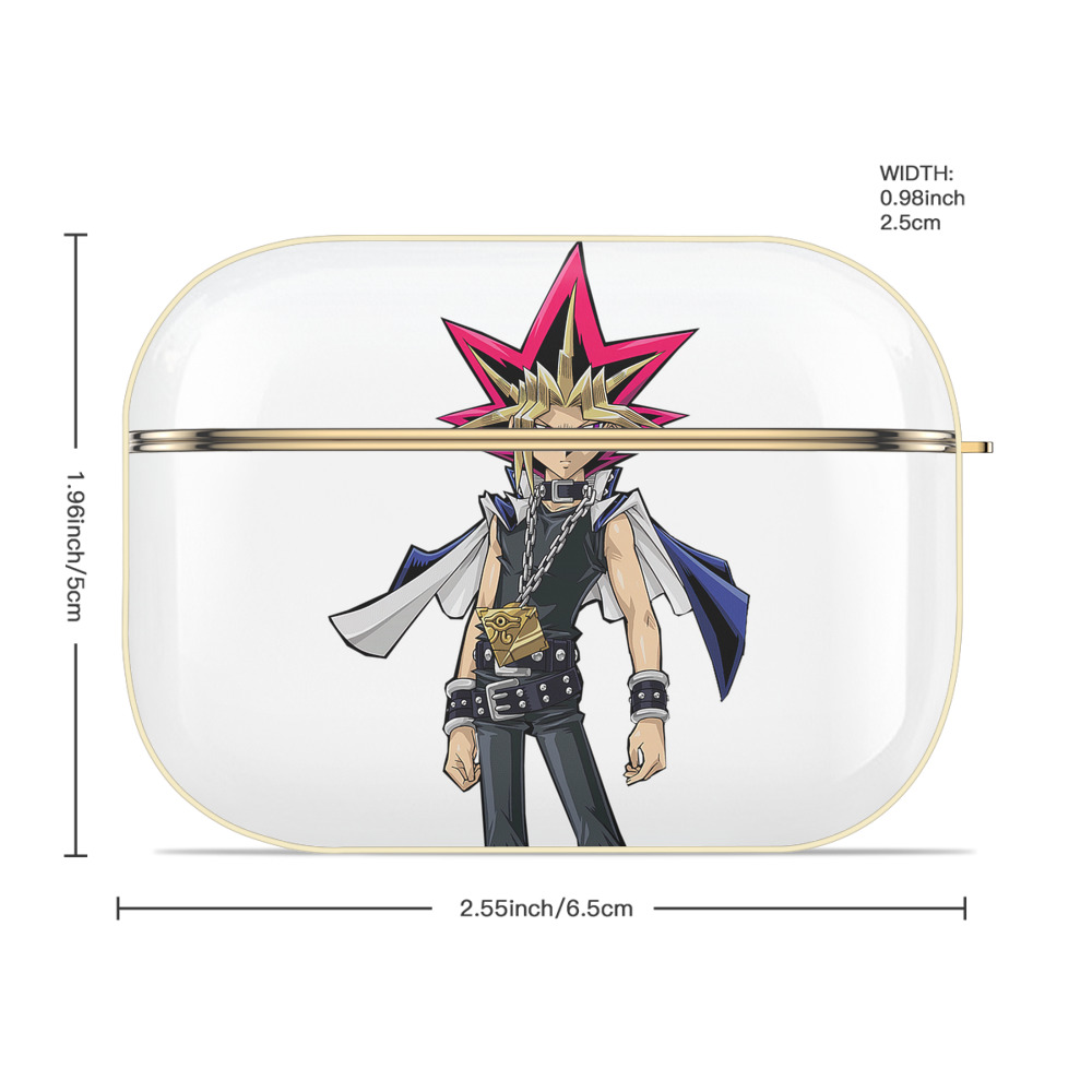 遊☆戯☆王 Yu-Gi-Oh! 【AirPods Pro用】ハードシェル保護ケース｜耐衝撃・防指紋・カラビナ付き商品仕様