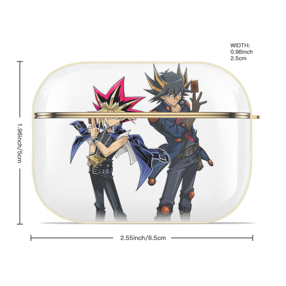 遊☆戯☆王 Yu-Gi-Oh! 【AirPods Pro用】ハードシェル保護ケース｜耐衝撃・防指紋・カラビナ付き商品仕様