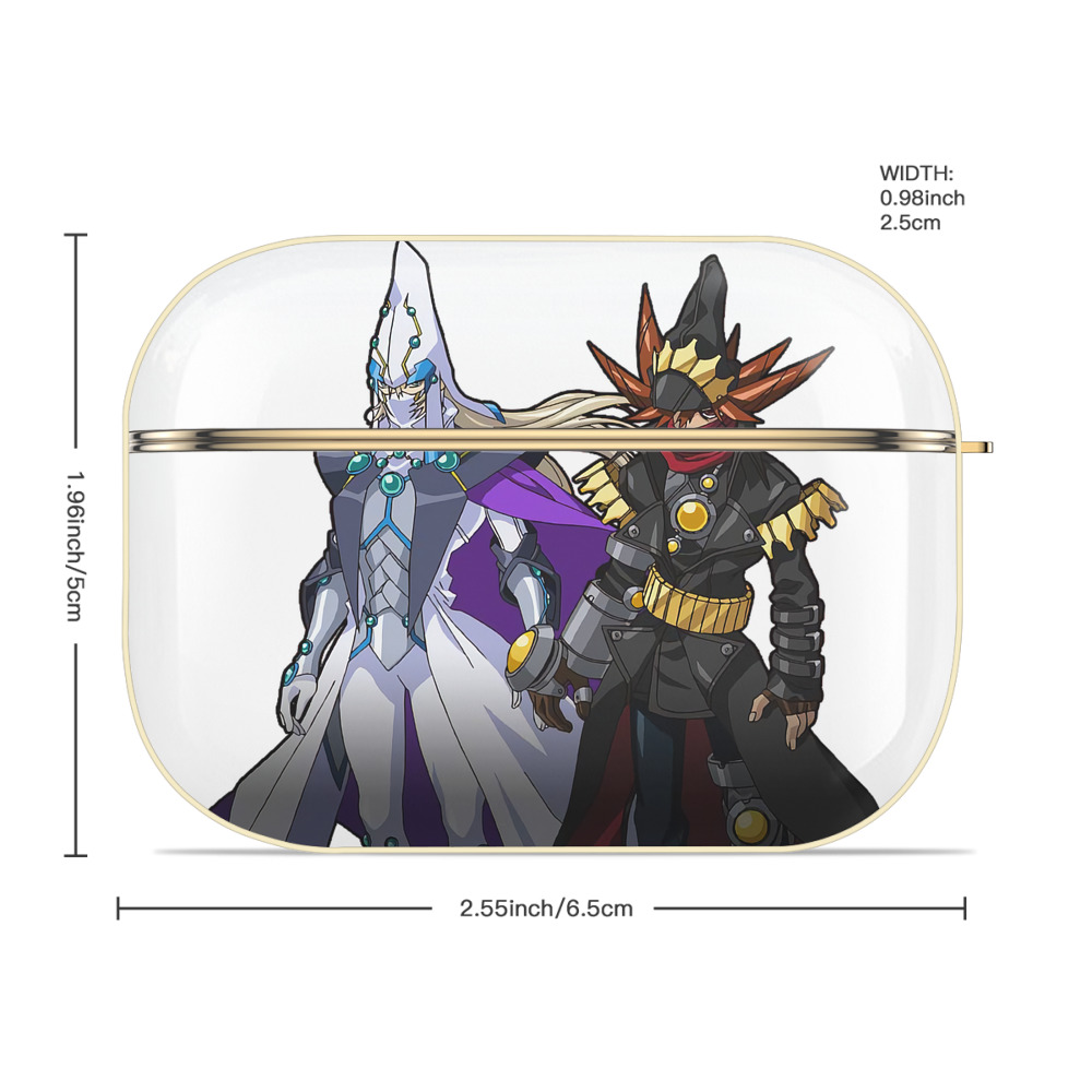 遊☆戯☆王 Yu-Gi-Oh! 【AirPods Pro用】ハードシェル保護ケース｜耐衝撃・防指紋・カラビナ付き商品仕様