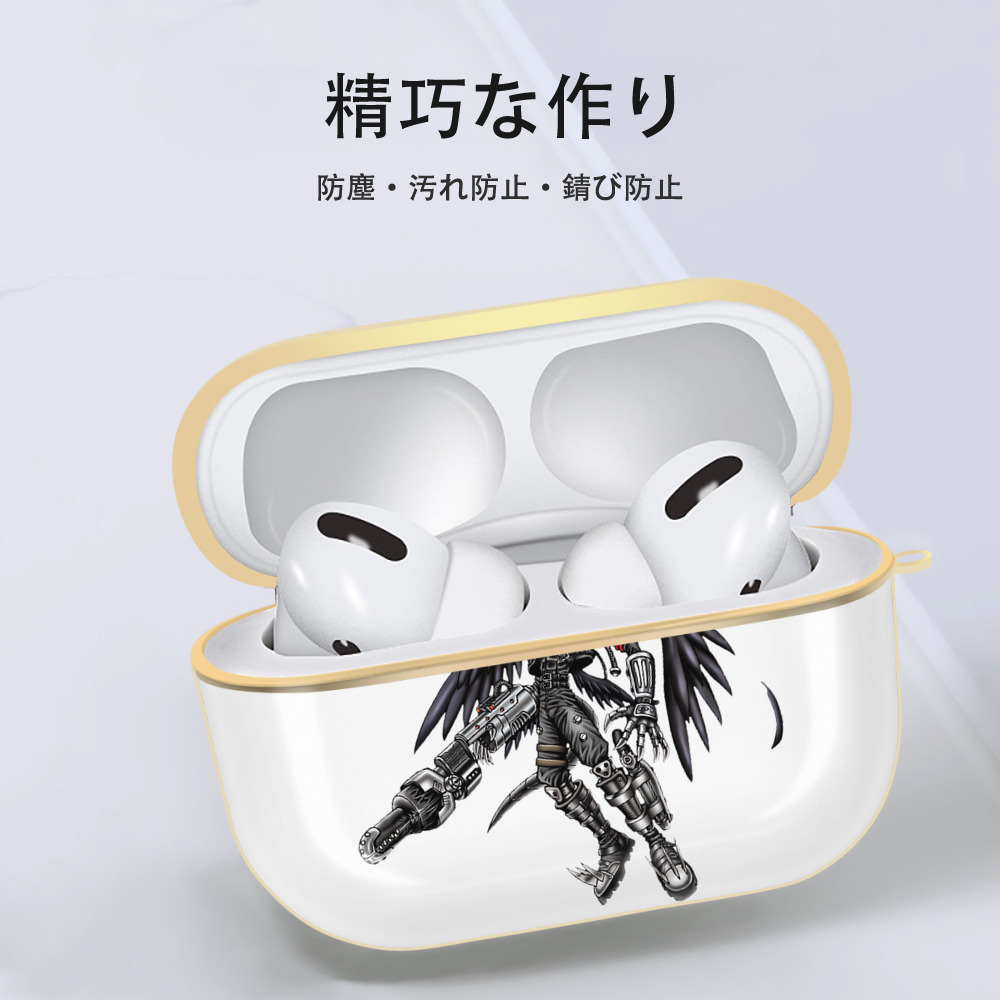 遊☆戯☆王 Yu-Gi-Oh! 【AirPods Pro用】ハードシェル保護ケース｜耐衝撃・防指紋・カラビナ付き商品仕様