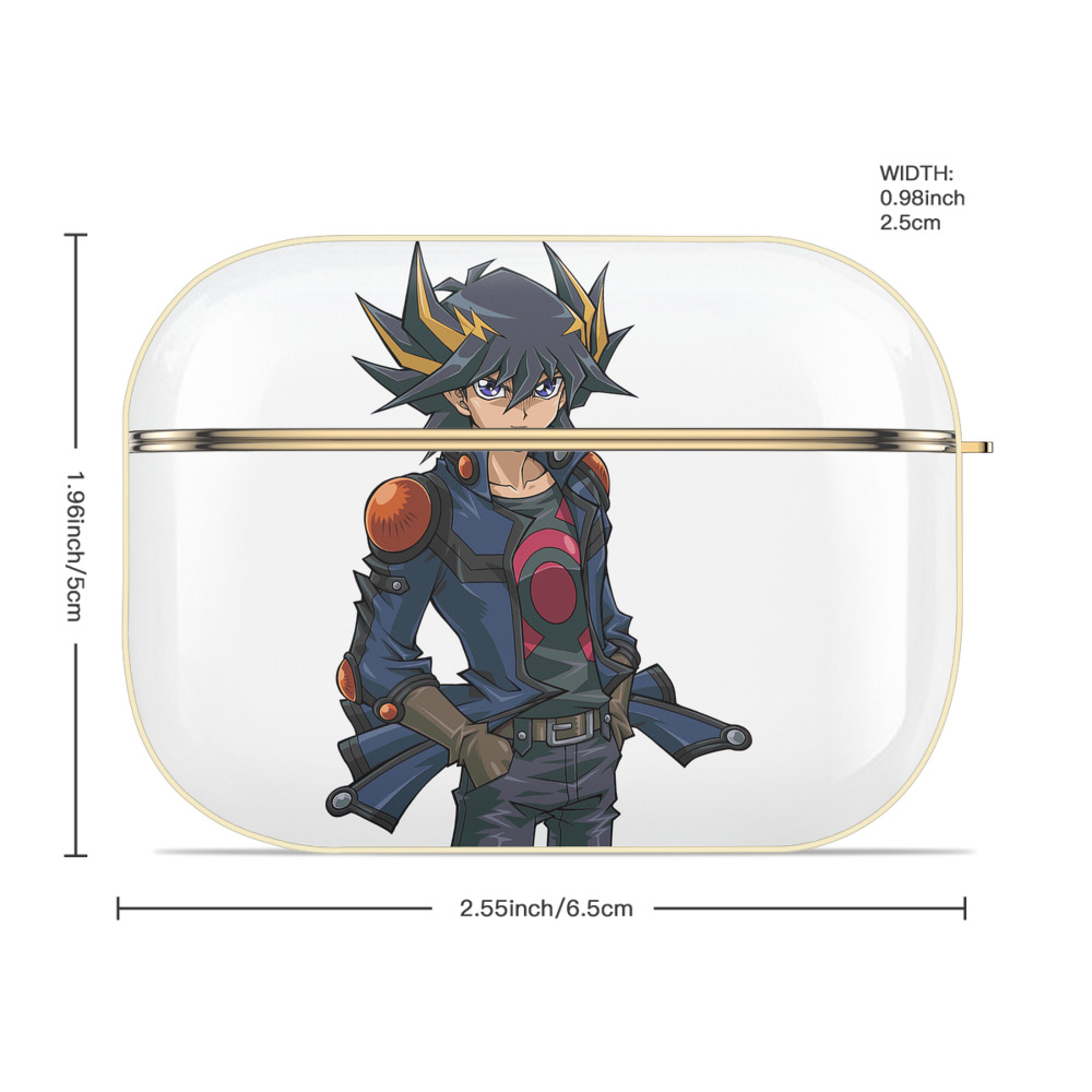 遊☆戯☆王 Yu-Gi-Oh! 【AirPods Pro用】ハードシェル保護ケース｜耐衝撃・防指紋・カラビナ付き商品仕様