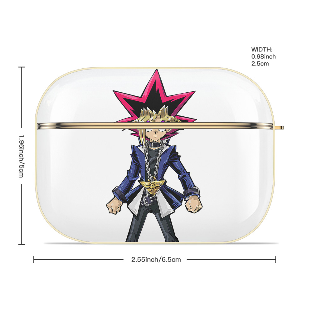 遊☆戯☆王 Yu-Gi-Oh! 【AirPods Pro用】ハードシェル保護ケース｜耐衝撃・防指紋・カラビナ付き商品仕様