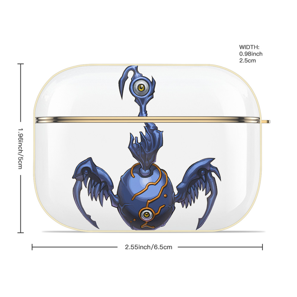 遊☆戯☆王 Yu-Gi-Oh! 【AirPods Pro用】ハードシェル保護ケース｜耐衝撃・防指紋・カラビナ付き商品仕様