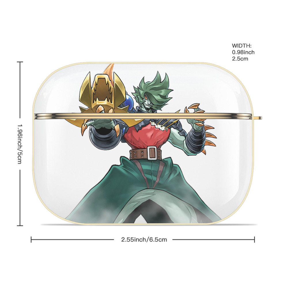 遊☆戯☆王 Yu-Gi-Oh! 【AirPods Pro用】ハードシェル保護ケース｜耐衝撃・防指紋・カラビナ付き商品仕様