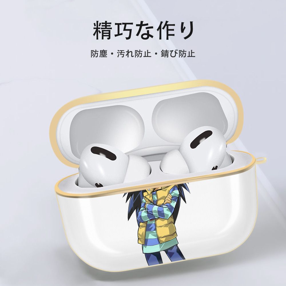 遊☆戯☆王 Yu-Gi-Oh! 【AirPods Pro用】ハードシェル保護ケース｜耐衝撃・防指紋・カラビナ付き商品仕様