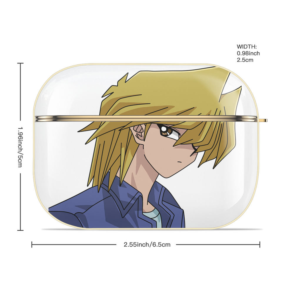 遊☆戯☆王 Yu-Gi-Oh! 【AirPods Pro用】ハードシェル保護ケース｜耐衝撃・防指紋・カラビナ付き商品仕様