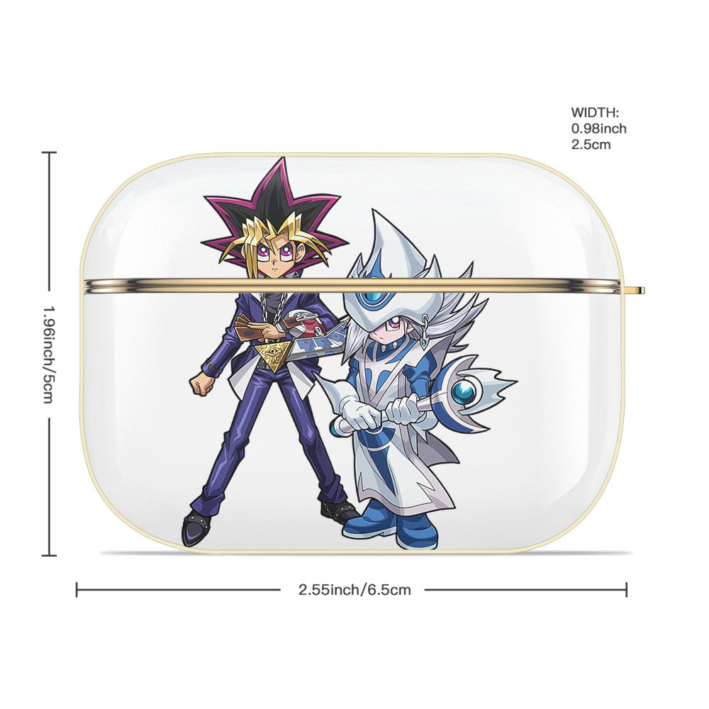 遊☆戯☆王 Yu-Gi-Oh! 【AirPods Pro用】ハードシェル保護ケース｜耐衝撃・防指紋・カラビナ付き商品仕様