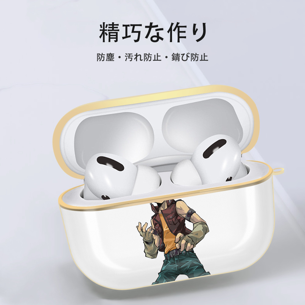 遊☆戯☆王 Yu-Gi-Oh! 【AirPods Pro用】ハードシェル保護ケース｜耐衝撃・防指紋・カラビナ付き商品仕様