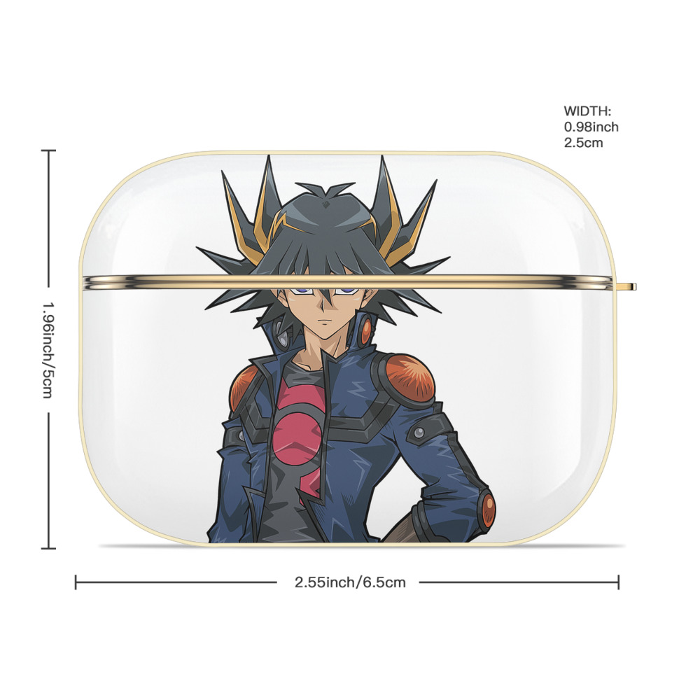 遊☆戯☆王 Yu-Gi-Oh! 【AirPods Pro用】ハードシェル保護ケース｜耐衝撃・防指紋・カラビナ付き商品仕様