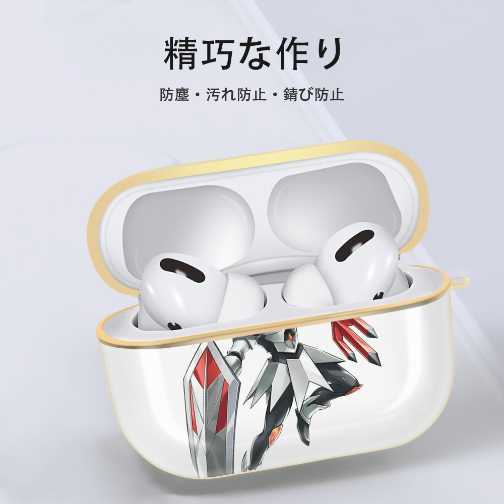 遊☆戯☆王 Yu-Gi-Oh! 【AirPods Pro用】ハードシェル保護ケース｜耐衝撃・防指紋・カラビナ付き商品仕様