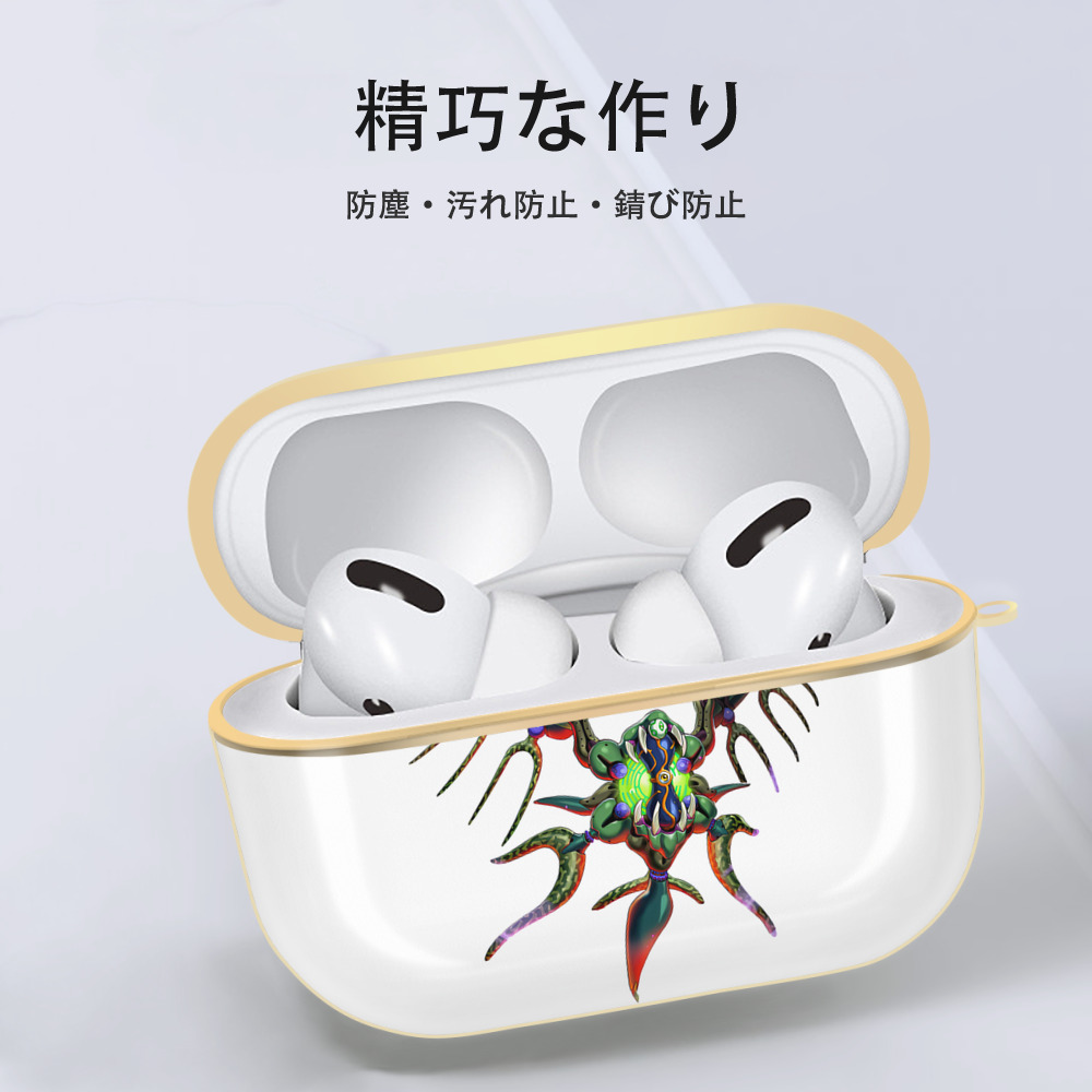 遊☆戯☆王 Yu-Gi-Oh! 【AirPods Pro用】ハードシェル保護ケース｜耐衝撃・防指紋・カラビナ付き商品仕様