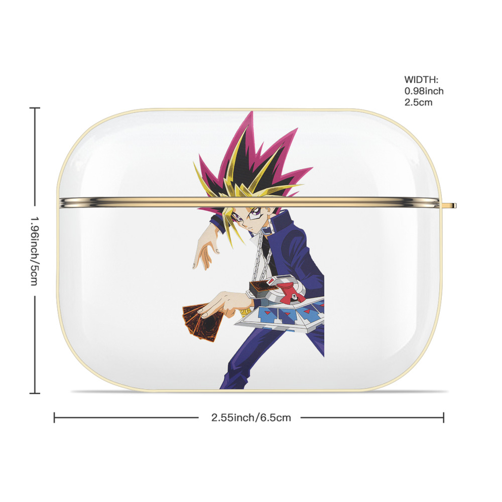 遊☆戯☆王 Yu-Gi-Oh! 【AirPods Pro用】ハードシェル保護ケース｜耐衝撃・防指紋・カラビナ付き商品仕様