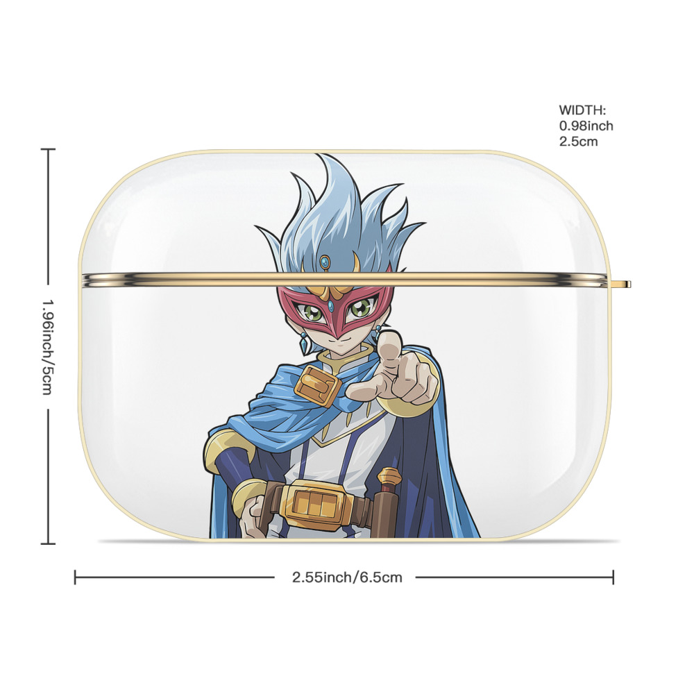 遊☆戯☆王 Yu-Gi-Oh! 【AirPods Pro用】ハードシェル保護ケース｜耐衝撃・防指紋・カラビナ付き商品仕様