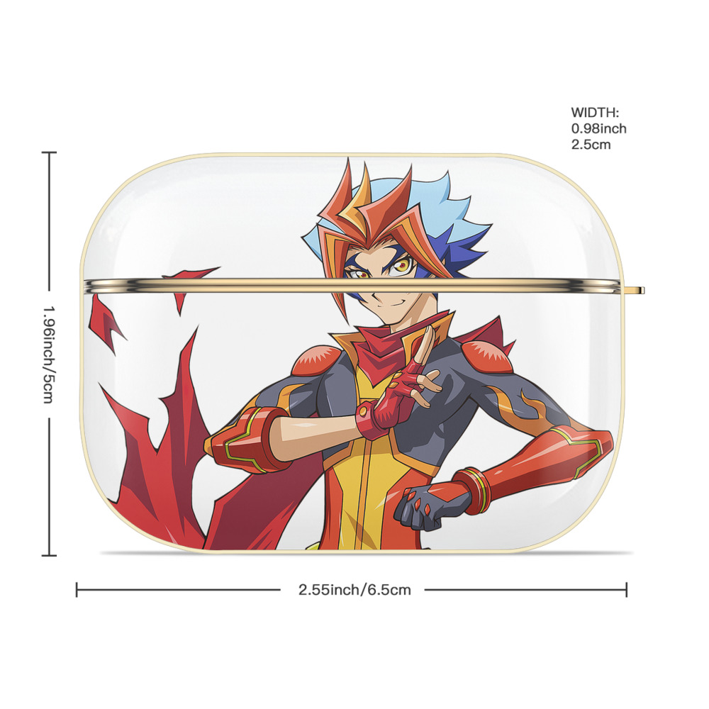 遊☆戯☆王 Yu-Gi-Oh! 【AirPods Pro用】ハードシェル保護ケース｜耐衝撃・防指紋・カラビナ付き商品仕様