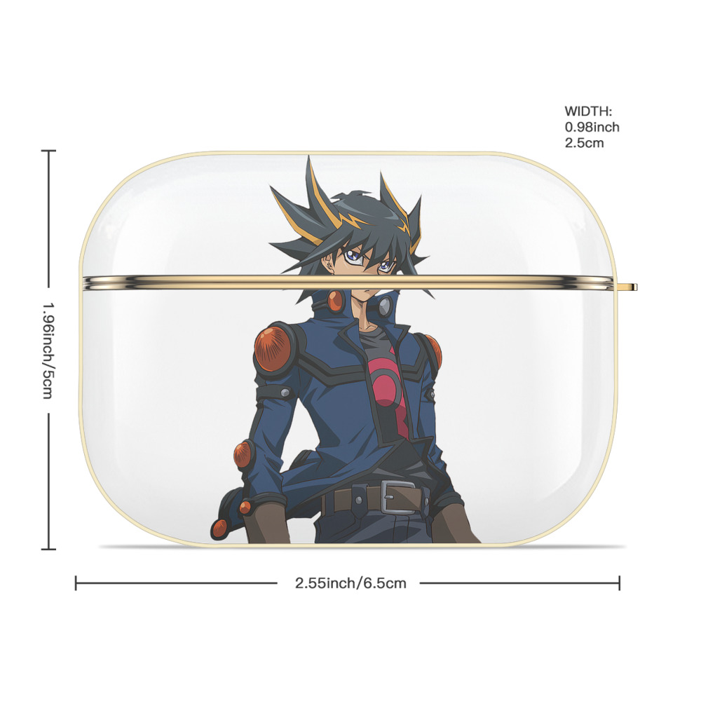 遊☆戯☆王 Yu-Gi-Oh! 【AirPods Pro用】ハードシェル保護ケース｜耐衝撃・防指紋・カラビナ付き商品仕様