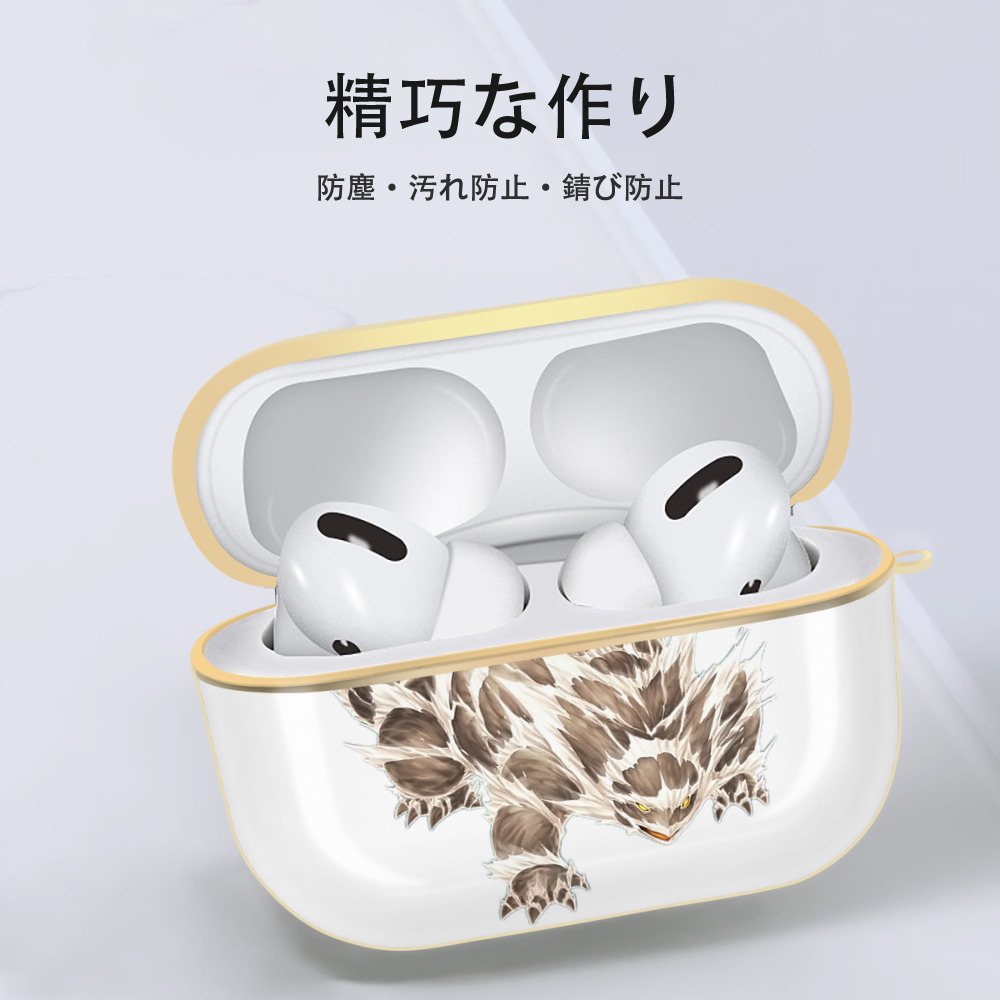 遊☆戯☆王 Yu-Gi-Oh! 【AirPods Pro用】ハードシェル保護ケース｜耐衝撃・防指紋・カラビナ付き商品仕様